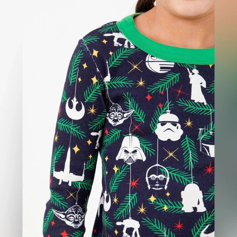 Hanna Andersson Star Wars 12 Holiday Pajama Top
